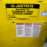 Justrite Sure-Grip EX Flammable Liquid Storage Cabinet image 3
